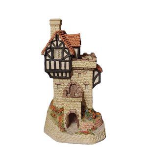 DAVID WINTER COTTAGES • Knight's Castle June handmade Authentic UK Britain 1990